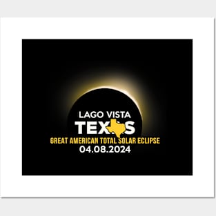 Lago Vista Tx Texas Total Solar Eclipse 2024 Posters and Art